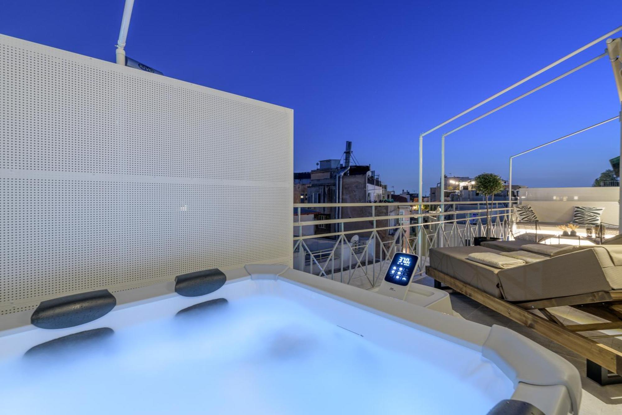 Central Sunny Loft With Plunge Pool Athen Eksteriør bilde