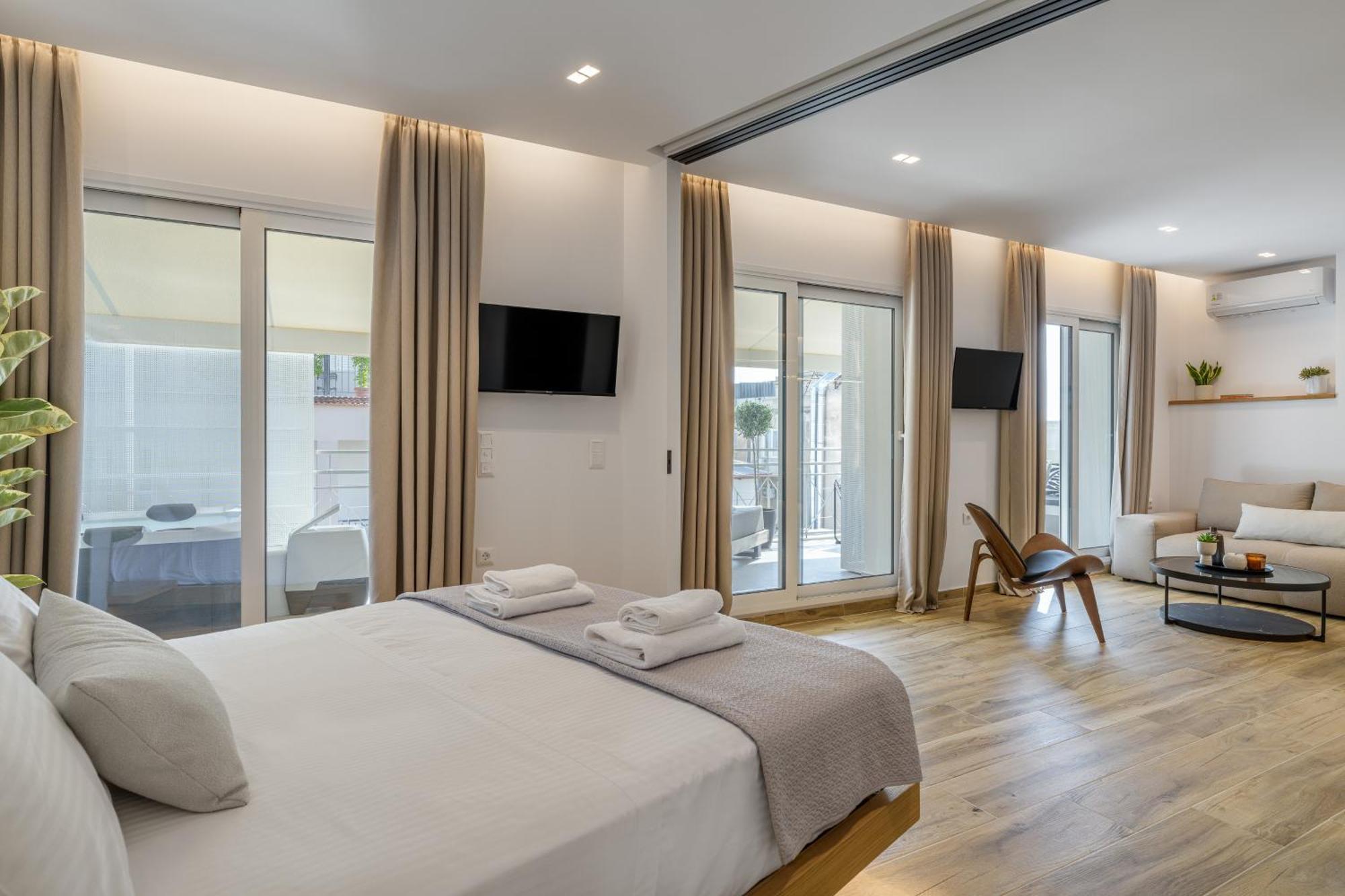 Central Sunny Loft With Plunge Pool Athen Eksteriør bilde